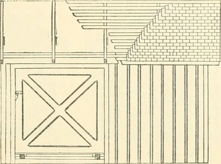 An illustration from Buildings and structures of American railroads. A reference book for railroad managers, superintendents, master mechanics, engineers, architects, and students, 1893, leaf 48