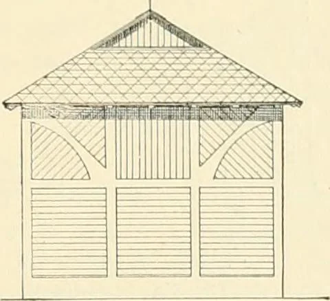 An illustration from Buildings and structures of American railroads. A reference book for railroad managers, superintendents, master mechanics, engineers, architects, and students, 1893, leaf 50
