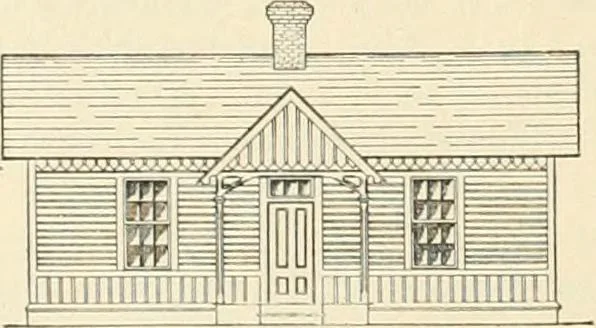 An illustration from Buildings and structures of American railroads. A reference book for railroad managers, superintendents, master mechanics, engineers, architects, and students, 1893, leaf 55
