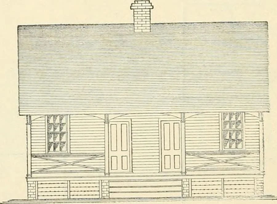 An illustration from Buildings and structures of American railroads. A reference book for railroad managers, superintendents, master mechanics, engineers, architects, and students, 1893, leaf 59