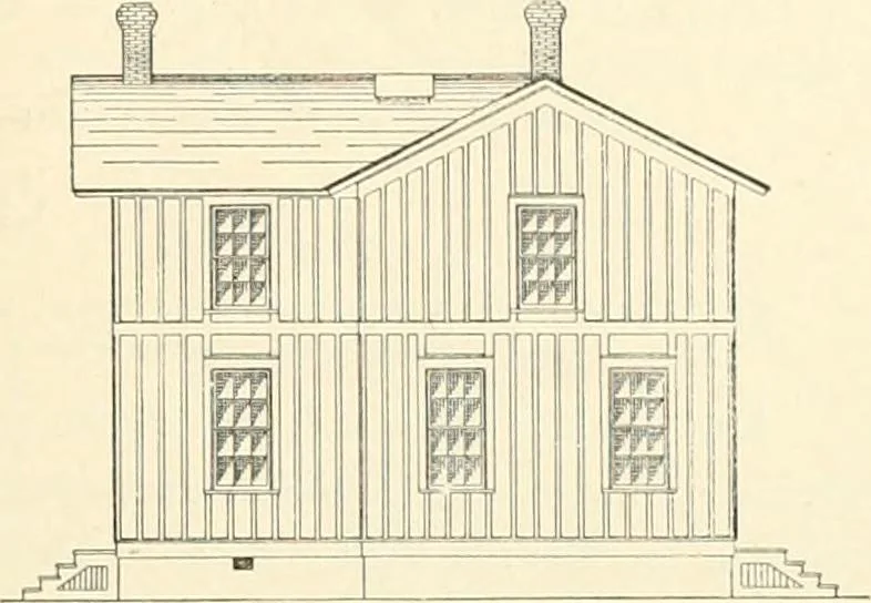 An illustration from Buildings and structures of American railroads. A reference book for railroad managers, superintendents, master mechanics, engineers, architects, and students, 1893, leaf 66
