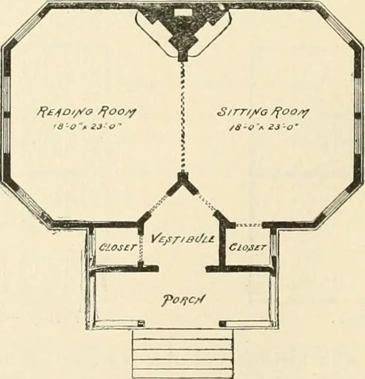 An illustration from Buildings and structures of American railroads. A reference book for railroad managers, superintendents, master mechanics, engineers, architects, and students, 1893, leaf 69