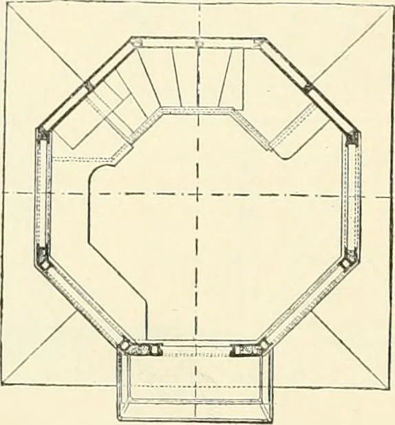 An illustration from Buildings and structures of American railroads. A reference book for railroad managers, superintendents, master mechanics, engineers, architects, and students, 1893, leaf 81