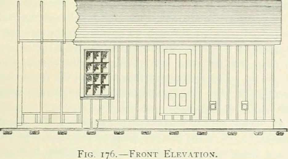 An illustration from Buildings and structures of American railroads. A reference book for railroad managers, superintendents, master mechanics, engineers, architects, and students, 1893, leaf 112