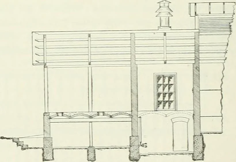 An illustration from Buildings and structures of American railroads. A reference book for railroad managers, superintendents, master mechanics, engineers, architects, and students, 1893, leaf 125