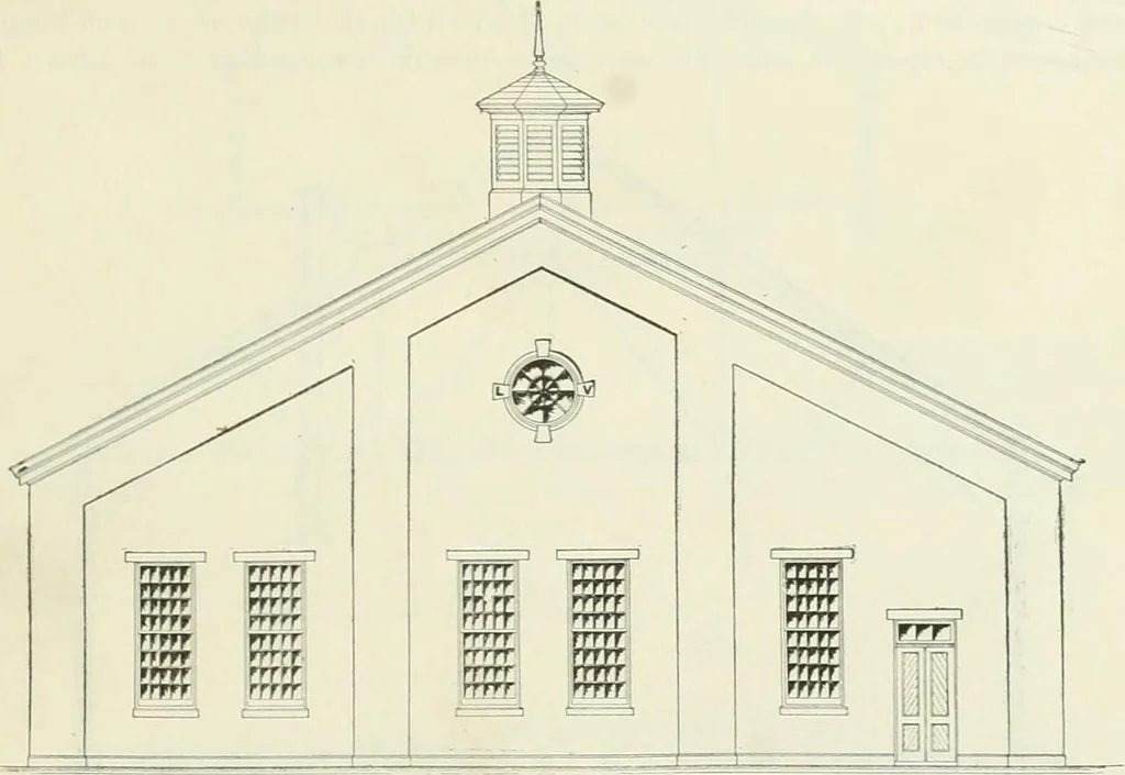 An illustration from Buildings and structures of American railroads. A reference book for railroad managers, superintendents, master mechanics, engineers, architects, and students, 1893, leaf 224