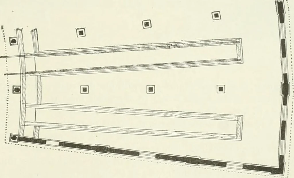 An illustration from Buildings and structures of American railroads. A reference book for railroad managers, superintendents, master mechanics, engineers, architects, and students, 1893, leaf 228