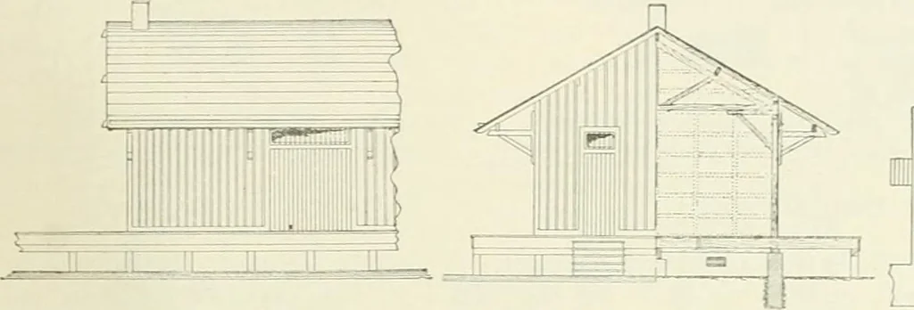 An illustration from Buildings and structures of American railroads. A reference book for railroad managers, superintendents, master mechanics, engineers, architects, and students, 1893, leaf 254