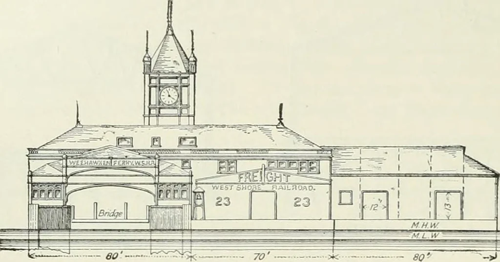 An illustration from Buildings and structures of American railroads. A reference book for railroad managers, superintendents, master mechanics, engineers, architects, and students, 1893, leaf 271