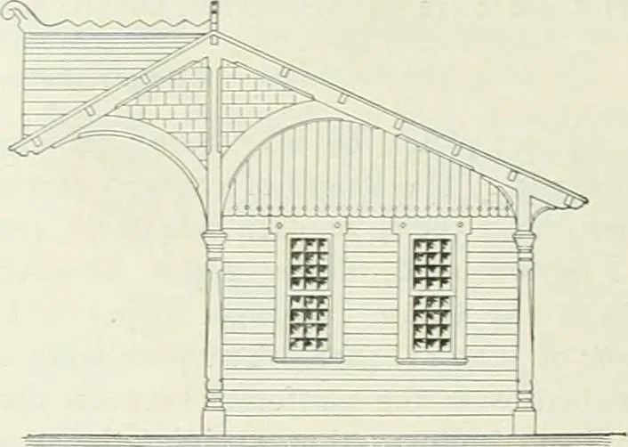 An illustration from Buildings and structures of American railroads. A reference book for railroad managers, superintendents, master mechanics, engineers, architects, and students, 1893, leaf 281