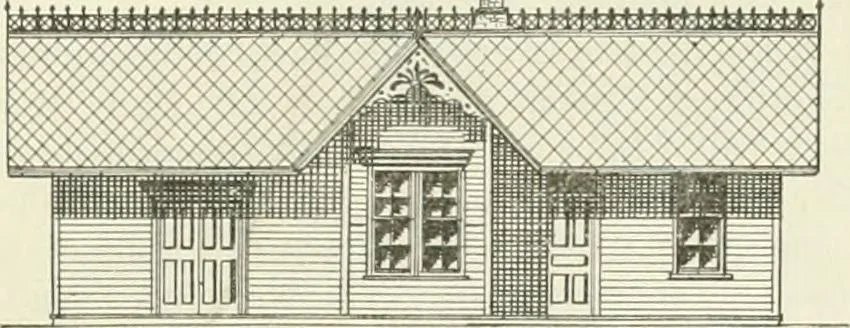 An illustration from Buildings and structures of American railroads. A reference book for railroad managers, superintendents, master mechanics, engineers, architects, and students, 1893, leaf 288