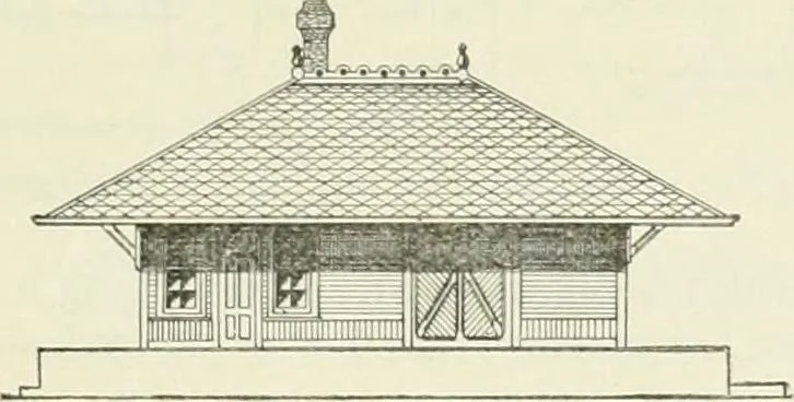 An illustration from Buildings and structures of American railroads. A reference book for railroad managers, superintendents, master mechanics, engineers, architects, and students, 1893, leaf 288