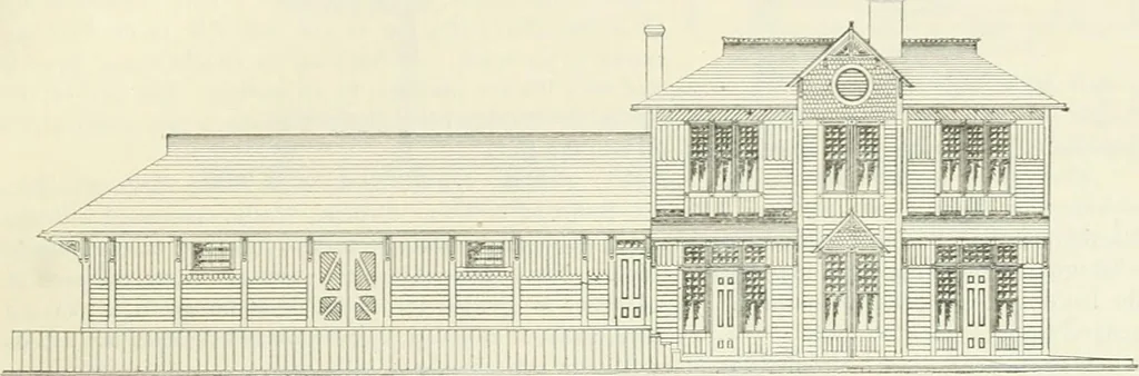 An illustration from Buildings and structures of American railroads. A reference book for railroad managers, superintendents, master mechanics, engineers, architects, and students, 1893, leaf 294