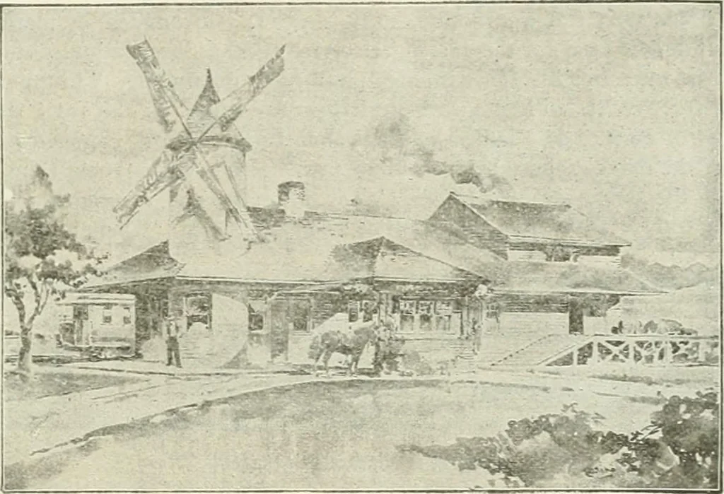 An illustration from Buildings and structures of American railroads. A reference book for railroad managers, superintendents, master mechanics, engineers, architects, and students, 1893, leaf 298