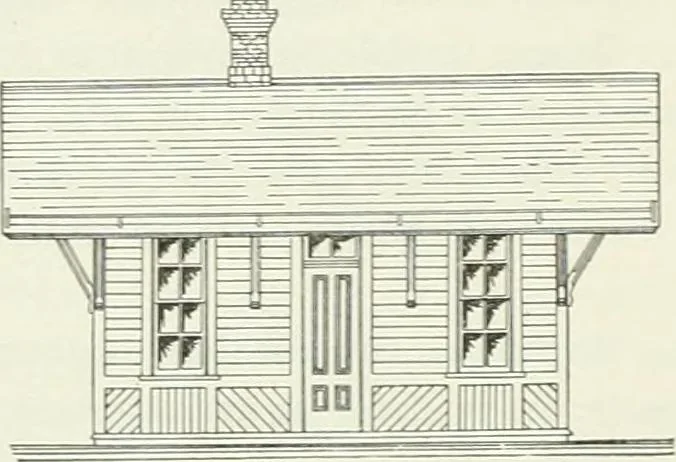 An illustration from Buildings and structures of American railroads. A reference book for railroad managers, superintendents, master mechanics, engineers, architects, and students, 1893, leaf 303
