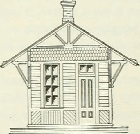 An illustration from Buildings and structures of American railroads. A reference book for railroad managers, superintendents, master mechanics, engineers, architects, and students, 1893, leaf 303