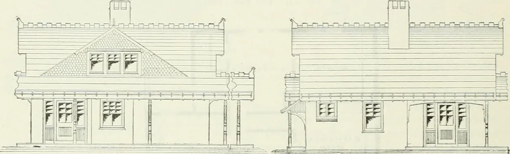 An illustration from Buildings and structures of American railroads. A reference book for railroad managers, superintendents, master mechanics, engineers, architects, and students, 1893, leaf 309