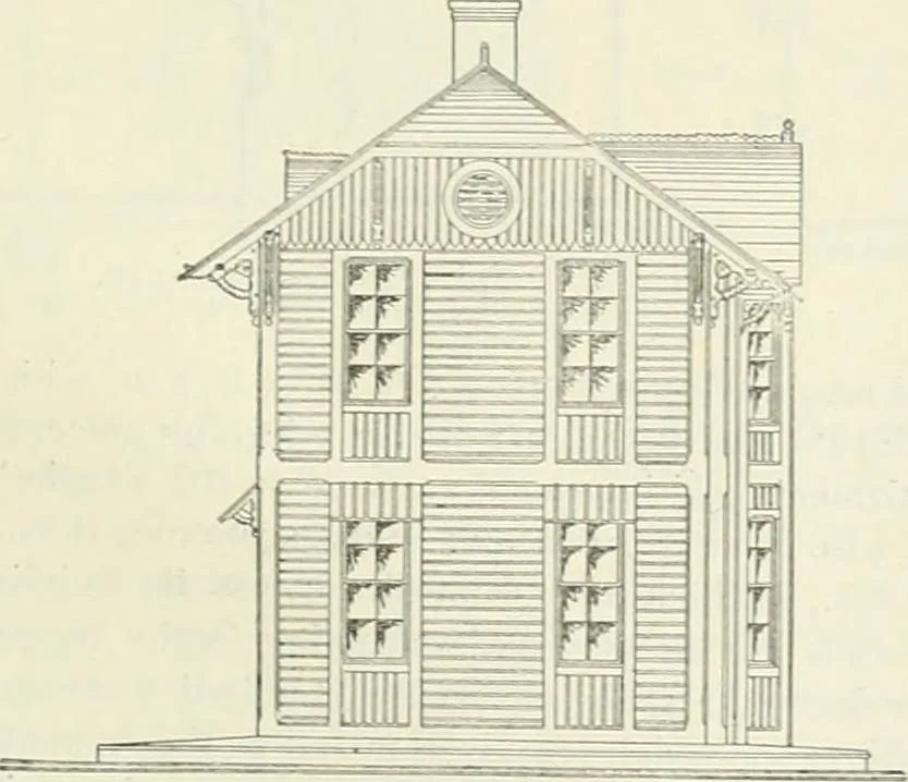 An illustration from Buildings and structures of American railroads. A reference book for railroad managers, superintendents, master mechanics, engineers, architects, and students, 1893, leaf 322