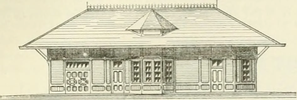 An illustration from Buildings and structures of American railroads. A reference book for railroad managers, superintendents, master mechanics, engineers, architects, and students, 1893, leaf 326