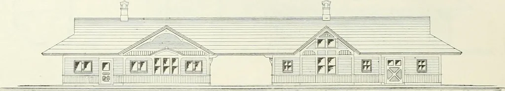 An illustration from Buildings and structures of American railroads. A reference book for railroad managers, superintendents, master mechanics, engineers, architects, and students, 1893, leaf 327