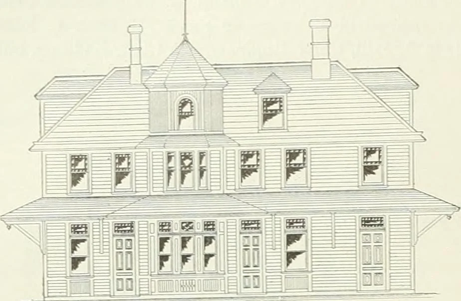 An illustration from Buildings and structures of American railroads. A reference book for railroad managers, superintendents, master mechanics, engineers, architects, and students, 1893, leaf 331