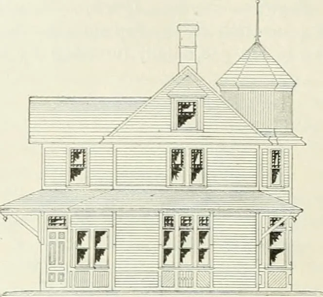 An illustration from Buildings and structures of American railroads. A reference book for railroad managers, superintendents, master mechanics, engineers, architects, and students, 1893, leaf 331