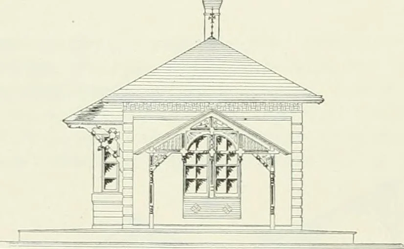 An illustration from Buildings and structures of American railroads. A reference book for railroad managers, superintendents, master mechanics, engineers, architects, and students, 1893, leaf 335