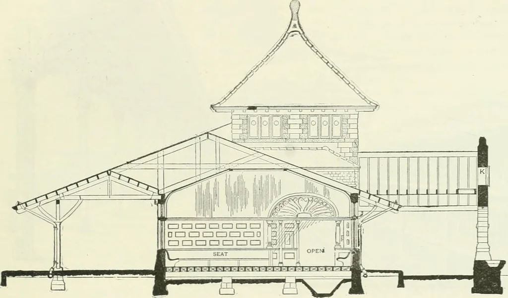 An illustration from Buildings and structures of American railroads. A reference book for railroad managers, superintendents, master mechanics, engineers, architects, and students, 1893, leaf 348
