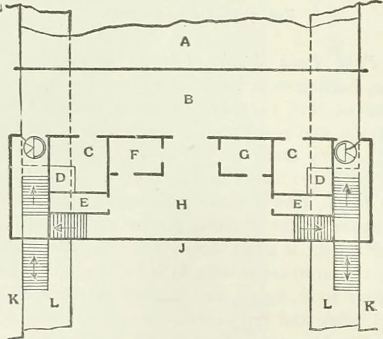 An illustration from Buildings and structures of American railroads. A reference book for railroad managers, superintendents, master mechanics, engineers, architects, and students, 1893, leaf 349