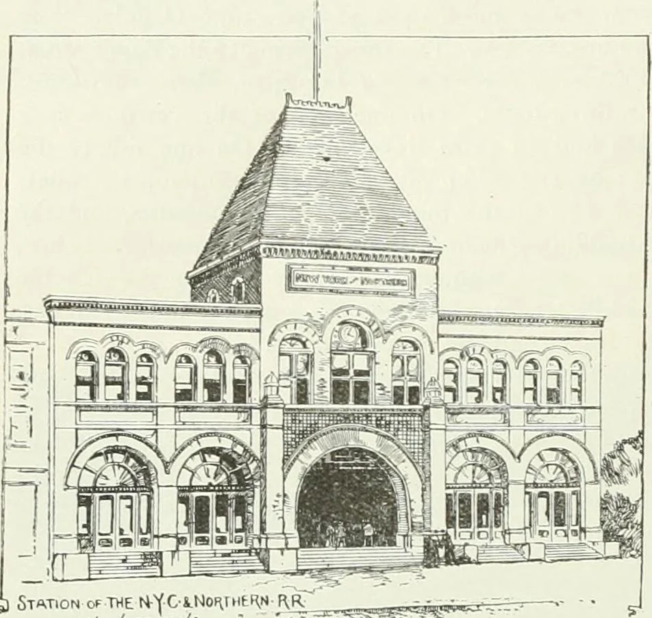 An illustration from Buildings and structures of American railroads. A reference book for railroad managers, superintendents, master mechanics, engineers, architects, and students, 1893, leaf 351