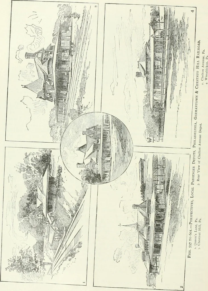 An illustration from Buildings and structures of American railroads. A reference book for railroad managers, superintendents, master mechanics, engineers, architects, and students, 1893, leaf 363