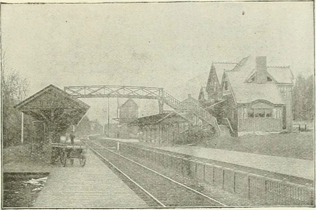 An illustration from Buildings and structures of American railroads. A reference book for railroad managers, superintendents, master mechanics, engineers, architects, and students, 1893, leaf 366
