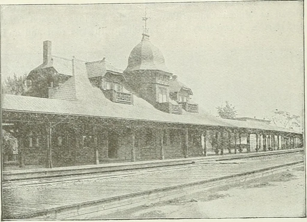 An illustration from Buildings and structures of American railroads. A reference book for railroad managers, superintendents, master mechanics, engineers, architects, and students, 1893, leaf 369