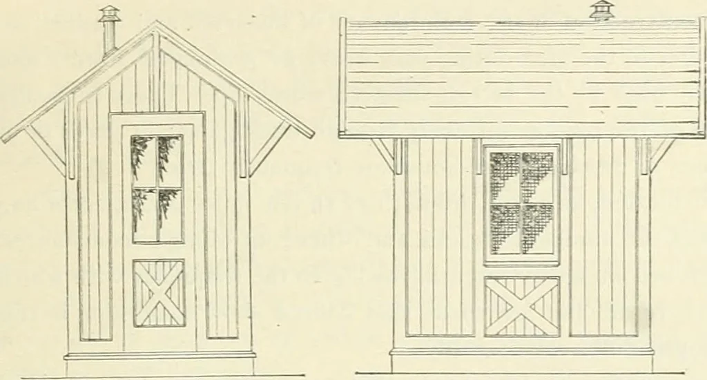 An illustration from Buildings and structures of American railroads. A reference book for railroad managers, superintendents, master mechanics, engineers, architects, and students, 1893, leaf 42