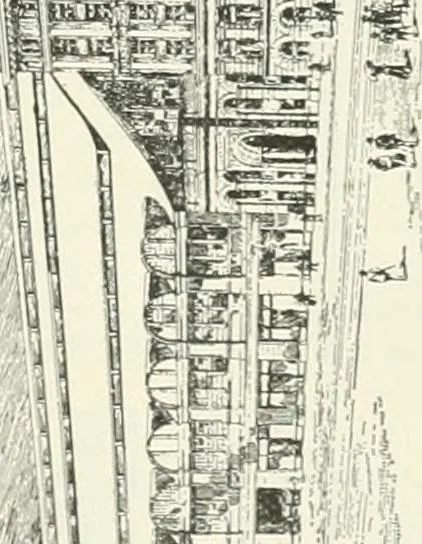 An illustration from Buildings and structures of American railroads. A reference book for railroad managers, superintendents, master mechanics, engineers, architects, and students, 1893, leaf 462