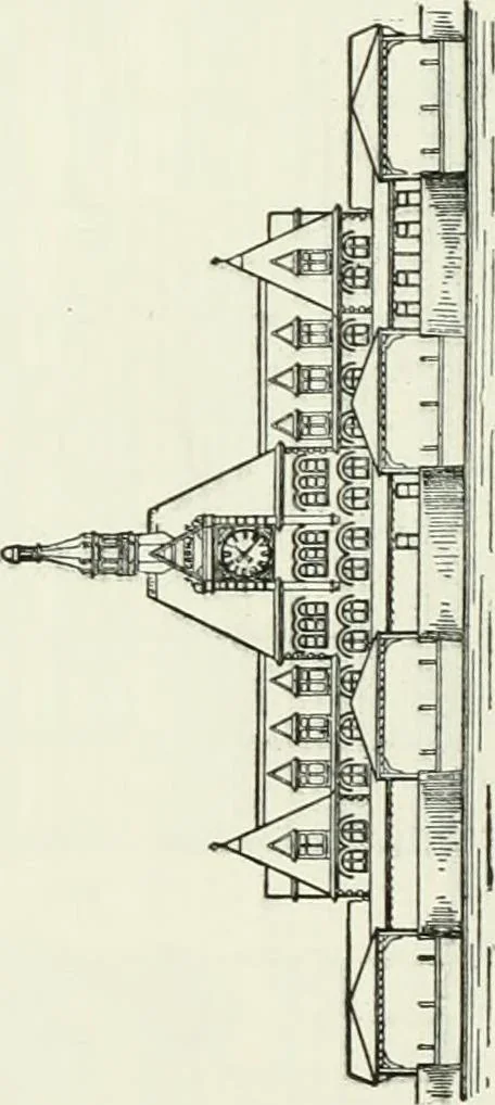 An illustration from Buildings and structures of American railroads. A reference book for railroad managers, superintendents, master mechanics, engineers, architects, and students, 1893, leaf 471