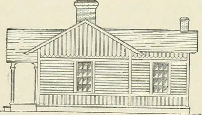 An illustration from Buildings and structures of American railroads. A reference book for railroad managers, superintendents, master mechanics, engineers, architects, and students, 1893, leaf 53