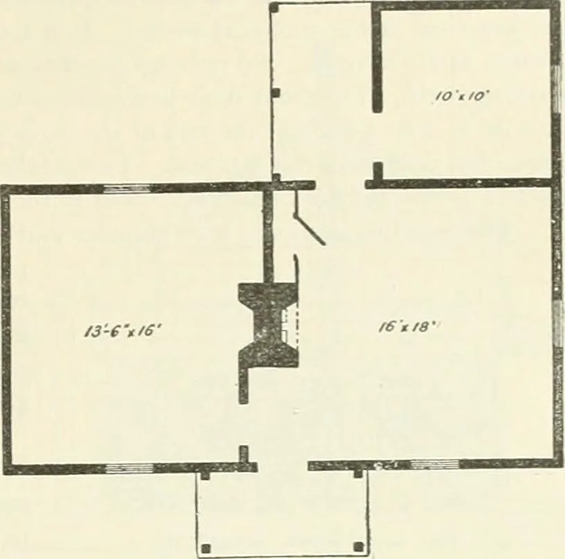 An illustration from Buildings and structures of American railroads. A reference book for railroad managers, superintendents, master mechanics, engineers, architects, and students, 1893, leaf 54