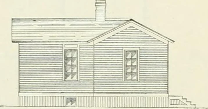 An illustration from Buildings and structures of American railroads. A reference book for railroad managers, superintendents, master mechanics, engineers, architects, and students, 1893, leaf 55