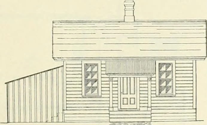 An illustration from Buildings and structures of American railroads. A reference book for railroad managers, superintendents, master mechanics, engineers, architects, and students, 1893, leaf 60