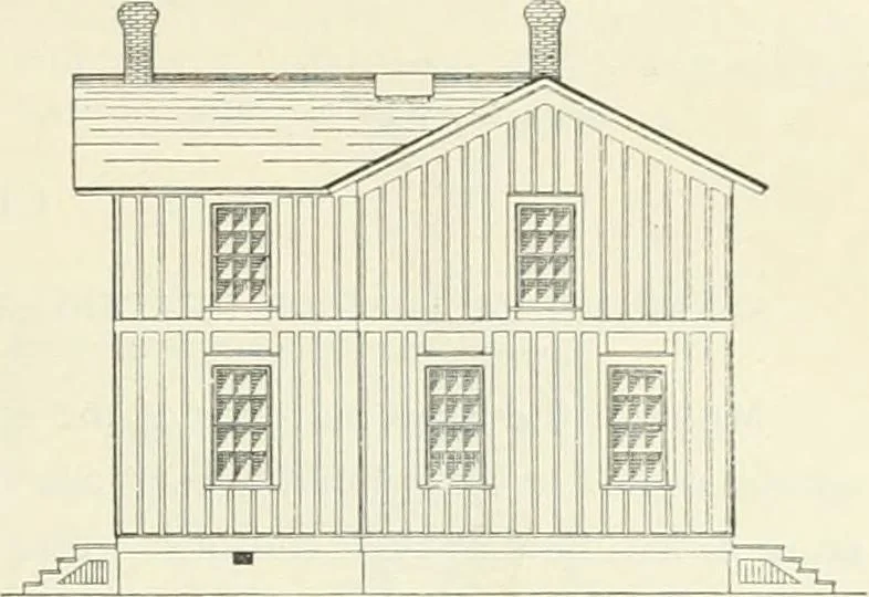 An illustration from Buildings and structures of American railroads. A reference book for railroad managers, superintendents, master mechanics, engineers, architects, and students, 1893, leaf 64