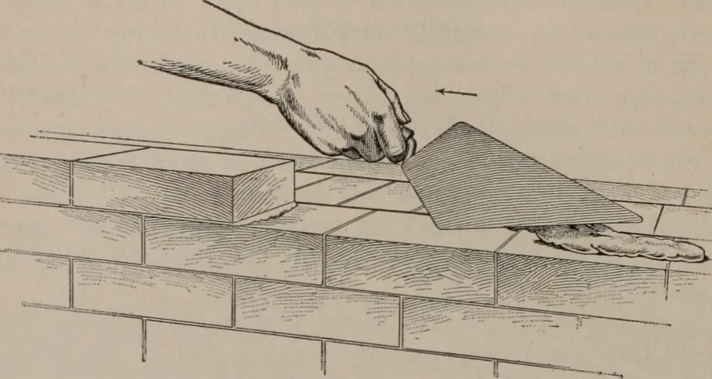 An illustration from Building stone, lathing, plastering, and tiling, common brickwork, ornamental brickwork and terra cotta : lighting fixtures, use and design of lighting fixtures, architectural design, 1909, leaf 143