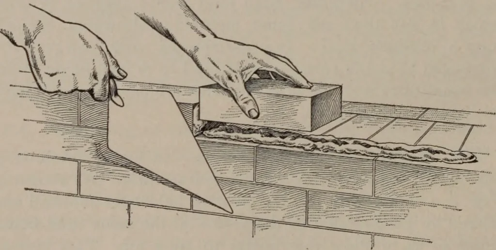 An illustration from Building stone, lathing, plastering, and tiling, common brickwork, ornamental brickwork and terra cotta : lighting fixtures, use and design of lighting fixtures, architectural design, 1909, leaf 143