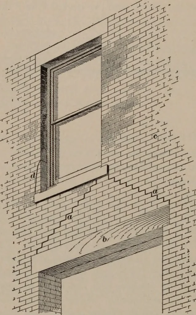 An illustration from Building stone, lathing, plastering, and tiling, common brickwork, ornamental brickwork and terra cotta : lighting fixtures, use and design of lighting fixtures, architectural design, 1909, leaf 195