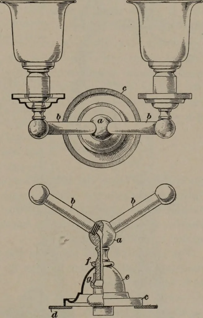 An illustration from Building stone, lathing, plastering, and tiling, common brickwork, ornamental brickwork and terra cotta : lighting fixtures, use and design of lighting fixtures, architectural design, 1909, leaf 262