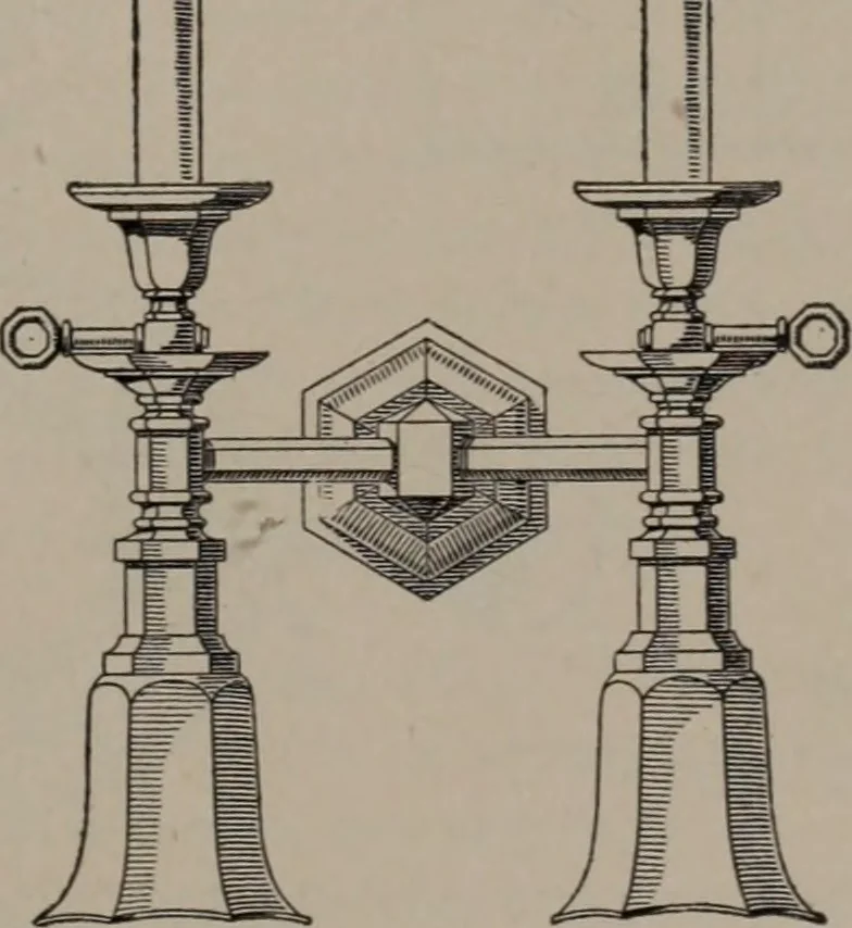 An illustration from Building stone, lathing, plastering, and tiling, common brickwork, ornamental brickwork and terra cotta : lighting fixtures, use and design of lighting fixtures, architectural design, 1909, leaf 264