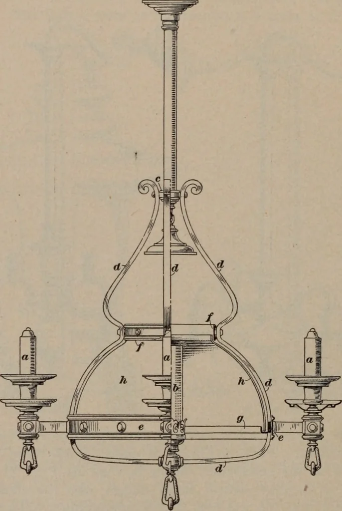 An illustration from Building stone, lathing, plastering, and tiling, common brickwork, ornamental brickwork and terra cotta : lighting fixtures, use and design of lighting fixtures, architectural design, 1909, leaf 287