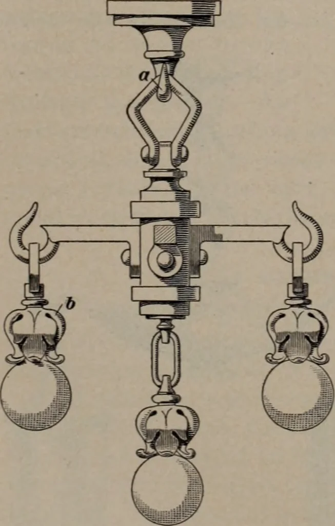 An illustration from Building stone, lathing, plastering, and tiling, common brickwork, ornamental brickwork and terra cotta : lighting fixtures, use and design of lighting fixtures, architectural design, 1909, leaf 298