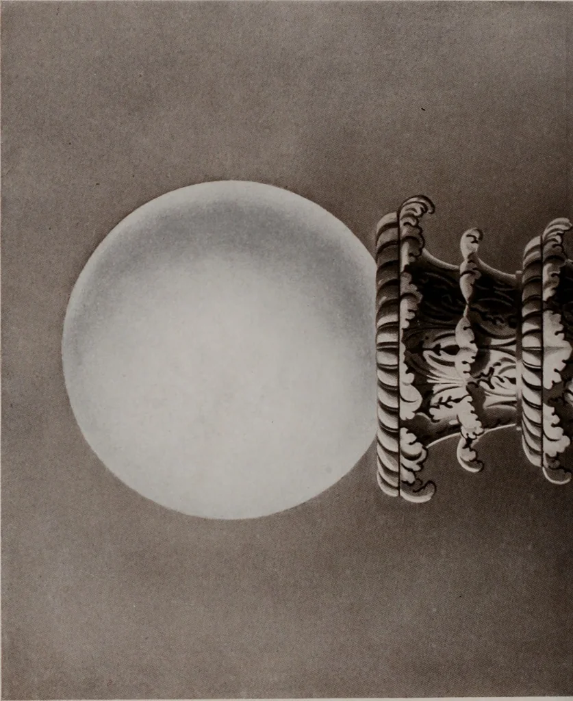 An illustration from Building stone, lathing, plastering, and tiling, common brickwork, ornamental brickwork and terra cotta : lighting fixtures, use and design of lighting fixtures, architectural design, 1909, leaf 351