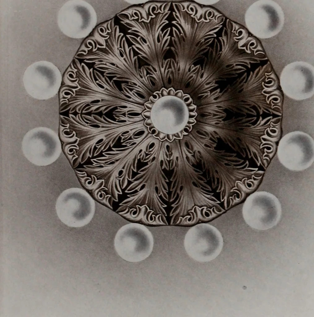 An illustration from Building stone, lathing, plastering, and tiling, common brickwork, ornamental brickwork and terra cotta : lighting fixtures, use and design of lighting fixtures, architectural design, 1909, leaf 358